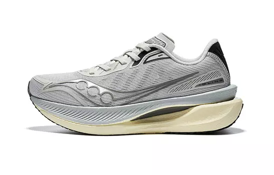 Кроссовки для бега IDLING Cruise унисекс с низким верхом серые Saucony