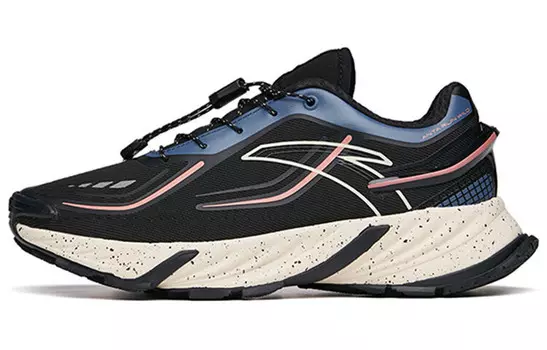 Кроссовки для бега из коллекции Running Кроссовки женские с низким верхом, черные/светло-чернильно-синие Anta
