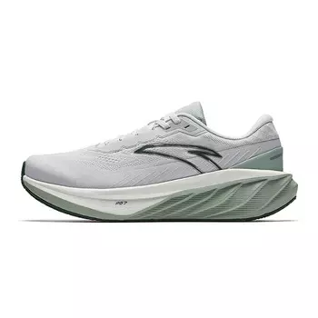 Кроссовки для бега из коллекции Running, мужские, с низким верхом, песочно-серый/водородно-зеленый Anta