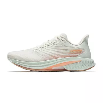 Кроссовки для бега из коллекции Running, женские, низкие, кислородно-зеленые/светло-розовые Anta