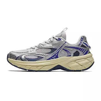 Кроссовки для бега из коллекции Running, женские, низкие, светло-бежевые/серые, корень лотоса Anta