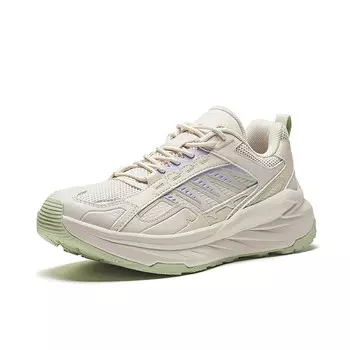 Кроссовки для бега из коллекции Running, женские, низкие, цвет: серый, песчаный / светло-фиолетовый Anta