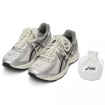 Кроссовки для бега JOG 100S унисекс с низким верхом, серебристые Asics
