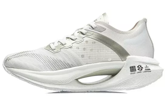 Кроссовки для бега Jueying Essential для мужчин с низким верхом Mist White Lining