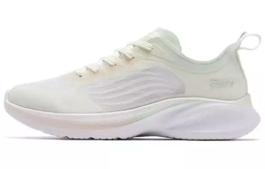 Кроссовки для бега Light Speed 2.0 женские с низким верхом, цвет рис/синий/пудра Qiaodan