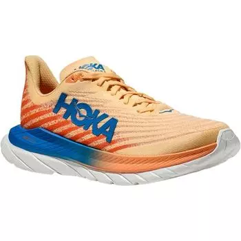 Кроссовки для бега Mach 5 мужские HOKA, цвет Impala/Vibrant Orange