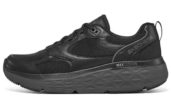 Кроссовки для бега Max Cushioning для мужчин с низким верхом, черные/серые Skechers