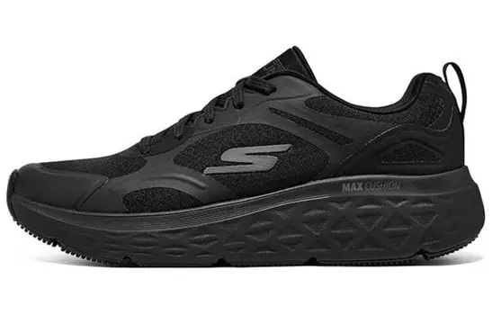 Кроссовки для бега Max Cushioning для мужчин с низким верхом, черные Skechers