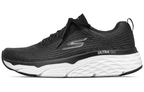 Кроссовки для бега Max Cushioning для мужчин с низким верхом, черные Skechers