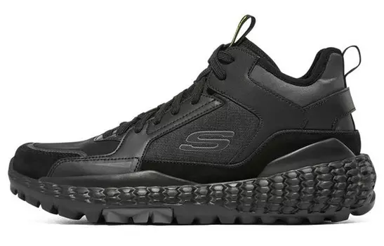 Кроссовки для бега Monster мужские с низким верхом черного цвета Skechers