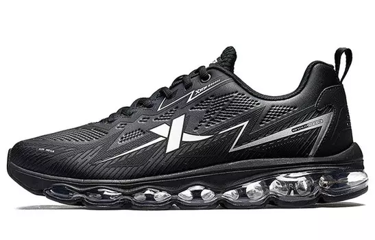 Кроссовки для бега на воздушной подушке Generation 1 Men Low-top Black/Silver Xtep