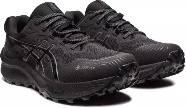 Кроссовки для бега по пересеченной местности Asics Trabuco 11 Gore-Tex, водонепроницаемые, черный