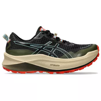 Кроссовки для бега по пересеченной местности Asics Trabuco Max 3, цвет Black/Smoke Blue