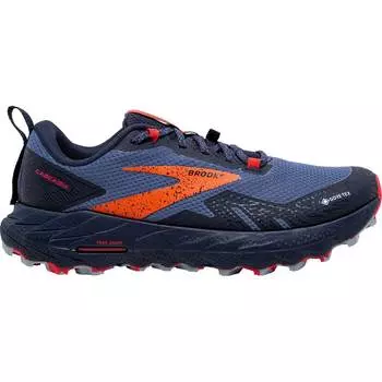 Кроссовки для бега по пересеченной местности cascadia 17 gtx Brooks, цвет navy/bittersweet/peacoat