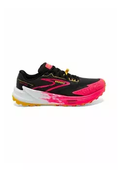 Кроссовки для бега по пересеченной местности CATAMOUNT 3 Brooks, цвет black diva pink lemon chrome