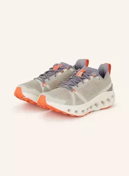 Кроссовки для бега по пересеченной местности cloudsurfer trail On, цвет HELLGRAU/HELLLILA/ORANGE