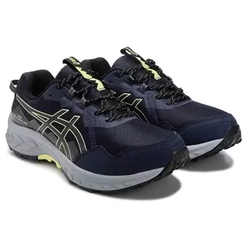 Кроссовки для бега по пересеченной местности Gel-Venture 10 wide от Asics, midnight navy/black/yellow