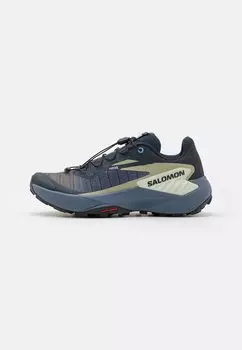Кроссовки для бега по пересеченной местности GENESIS Salomon, цвет carbon/grisaille/aloe wash