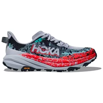 Кроссовки для бега по пересеченной местности Hoka Speedgoat 6, цвет Gull/Stormy Skies