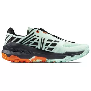 Кроссовки для бега по пересеченной местности Mammut Women's Sertig TR Low GTX, цвет Neo Mint/Black
