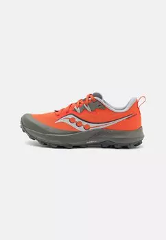 Кроссовки для бега по пересеченной местности PEREGRINE 14 Saucony, цвет pepper/bough