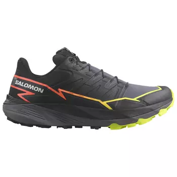 Кроссовки для бега по пересеченной местности Salomon Thundercross, цвет Black/Quiet Shade/Fiery Coral