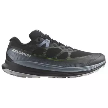 Кроссовки для бега по пересеченной местности Salomon Ultra Glide 2, цвет Black/Flint Stone/Green Gecko