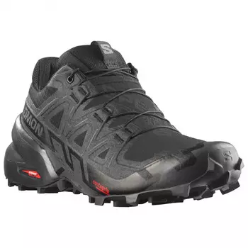 Кроссовки для бега по пересеченной местности Salomon Women's Speedcross 6, цвет Black/Black/Phantom