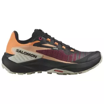 Кроссовки для бега по пересеченной местности Salomon Women's Genesis, цвет Bird Of Paradise/Black/Almond Milk