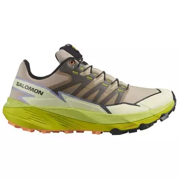 Кроссовки для бега по пересеченной местности Salomon Women's Thundercross, цвет Safari/Sulphur Spring/Black
