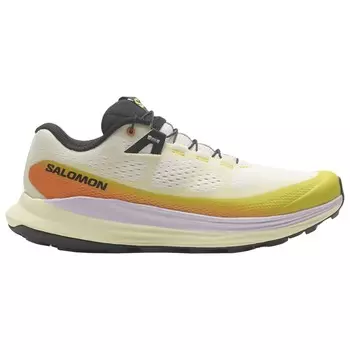 Кроссовки для бега по пересеченной местности Salomon Women's Ultra Glide 2, цвет Vanilla Ice/Sulphur Spring/Orchid Petal