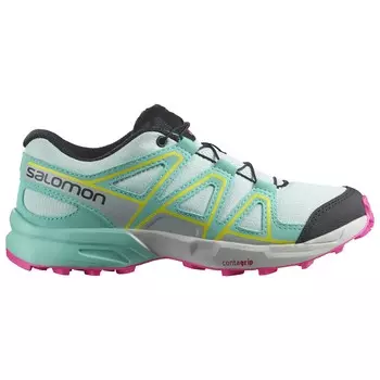 Кроссовки для бега по пересеченной местности Salomon Kid's Speedcross, цвет Bleached Aqua/Blue Radiance/Lunar Rock