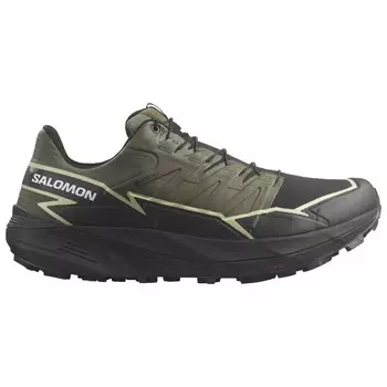Кроссовки для бега по пересеченной местности Salomon Thundercross GTX, цвет Olive Night/Black/Alfalfa