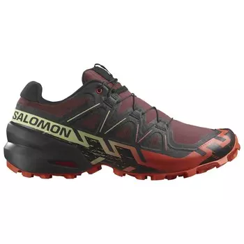 Кроссовки для бега по пересеченной местности Salomon Speedcross 6, цвет Rum Raisin/Cherry Tomato/Cognac