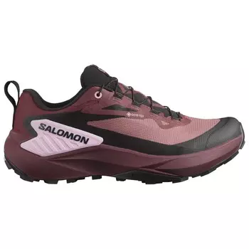 Кроссовки для бега по пересеченной местности Salomon Genesis GORE-TEX, цвет Rose Taupe/Black/Orchid Bouquet