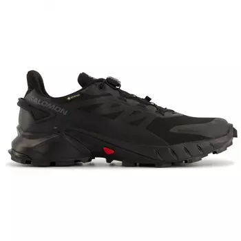 Кроссовки для бега по пересеченной местности Salomon Supercross 4 GORE-TEX, цвет Black/Black/Black