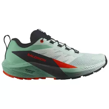 Кроссовки для бега по пересеченной местности Salomon Sense Ride 5, цвет Bay/Black/Cherry Tomato