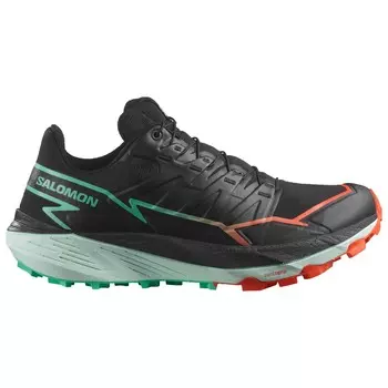 Кроссовки для бега по пересеченной местности Salomon Thundercross, цвет Black/Cherry Tomato/Electric Green
