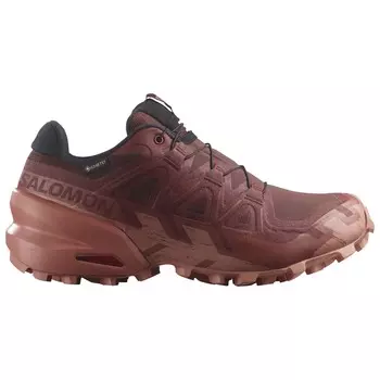 Кроссовки для бега по пересеченной местности Salomon Speedcross 6 GORE-TEX, цвет Rum Raisin/Barn Red/Canyon Clay