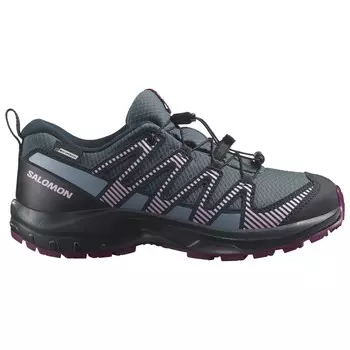 Кроссовки для бега по пересеченной местности Salomon XA Pro V8 CSWP, цвет Neptune./Carbon/Plum Caspia