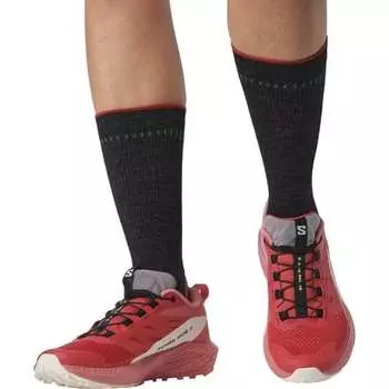 Кроссовки для бега по пересеченной местности Sense Ride 5 женские Salomon, цвет Tea Rose Fiery Red Vanilla Ice