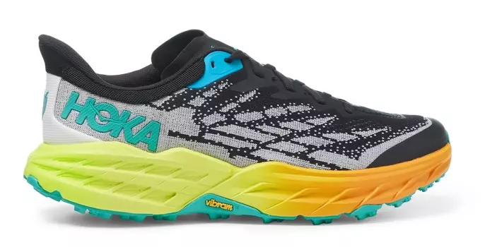 Кроссовки для бега по пересеченной местности Speedgoat 5 — мужские HOKA, черный