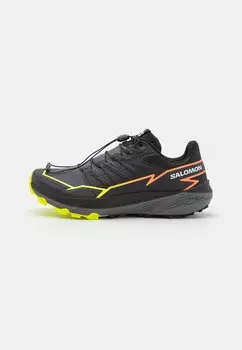 Кроссовки для бега по пересеченной местности Thundercross Salomon, цвет black/quiet shade/fiery coral