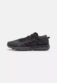 Кроссовки для бега по пересеченной местности WAVE DAICHI 7 GTX Mizuno, цвет black/iron gate/garnet rose