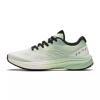 Кроссовки для бега по шоссе для мужчин с низким верхом Oxygen Green/black/ivory White Anta