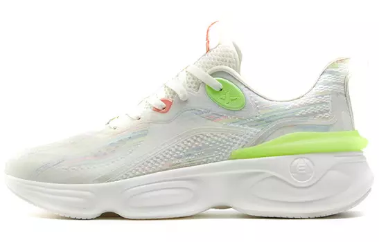 Кроссовки для бега Polygon 3.0 мужские с низким верхом Sail White / Ghost Green Xtep