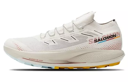 Кроссовки для бега Pulsar Trail PRO 2 мужские с низким верхом белого цвета Salomon