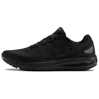 Кроссовки для бега Pursuit мужские с низким верхом черного цвета Under Armour