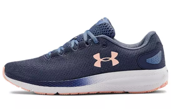 Кроссовки для бега Pursuit женские с низким верхом темно-синего цвета Powder Under Armour