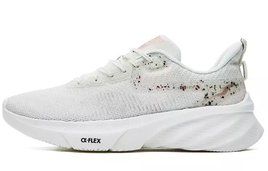 Кроссовки для бега Qi Tan Lite 2.0 женские с низким верхом Oak Bud белые/розово-золотистые Erke